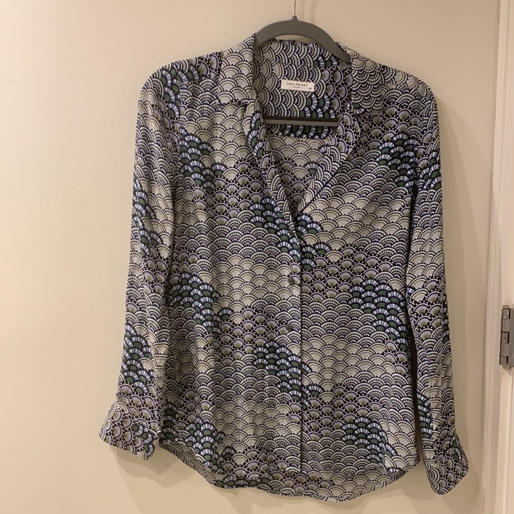 Equipment long sleeve shirt
